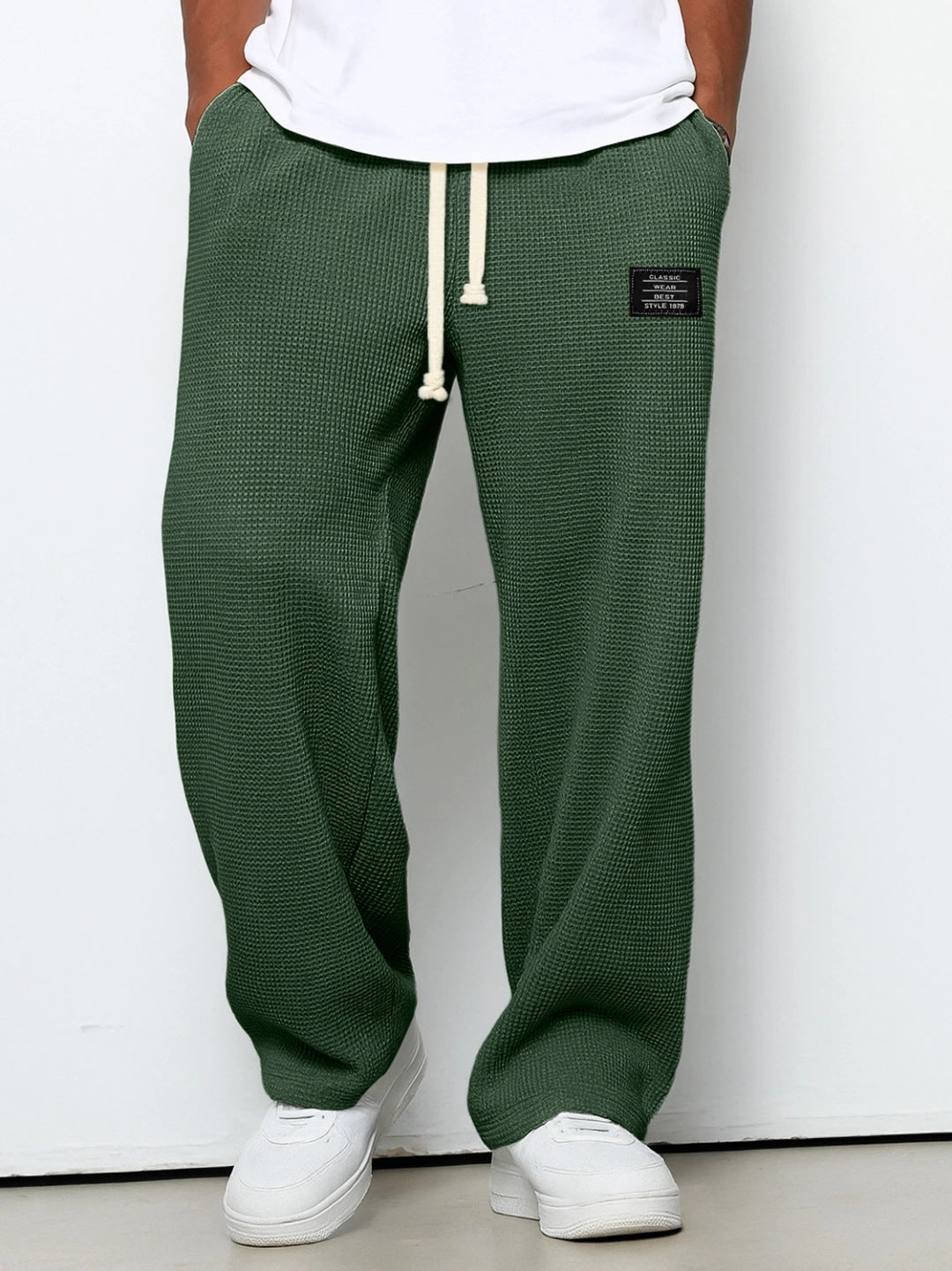 New Drawstring Elastic Casual Pants