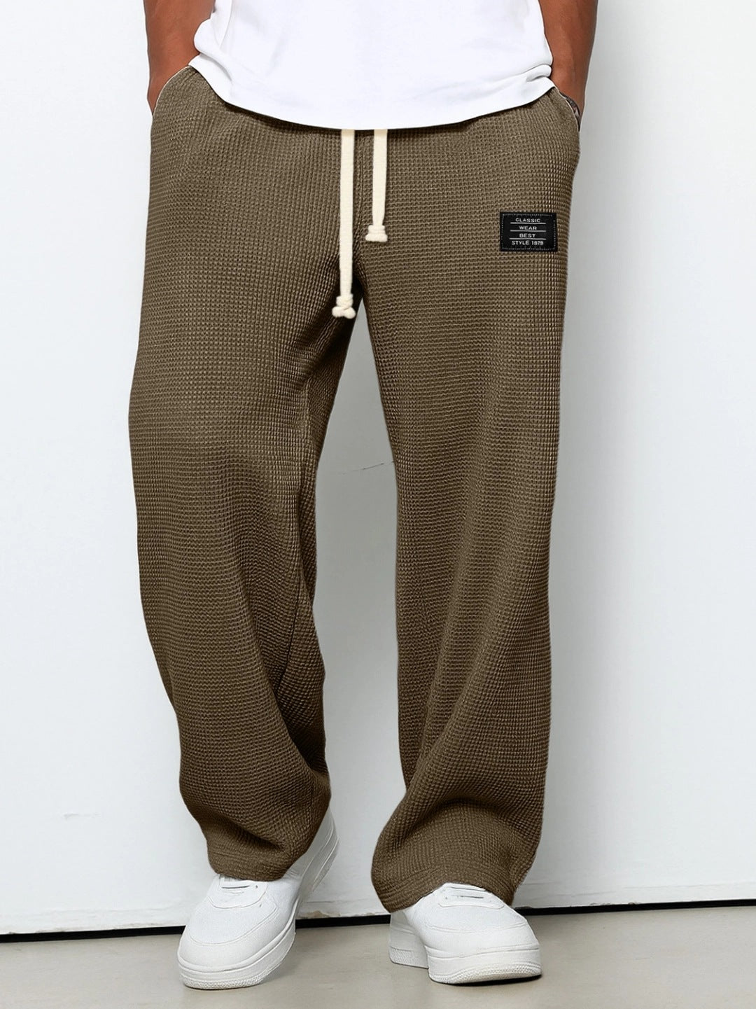 New Drawstring Elastic Casual Pants